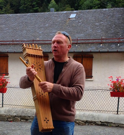 Jean-Luc Mongaugé, um músico de Laruns
